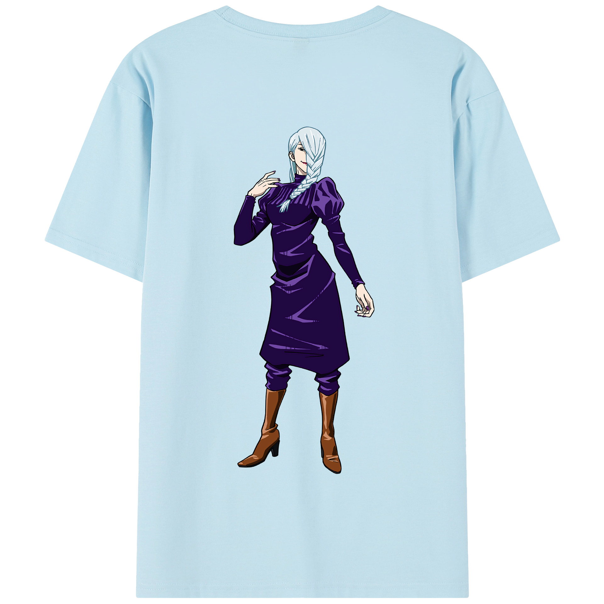 （画像用） 呪術廻戦 Jujutsu Kaisen 綿100％半袖Tシャツ（背面プリント）